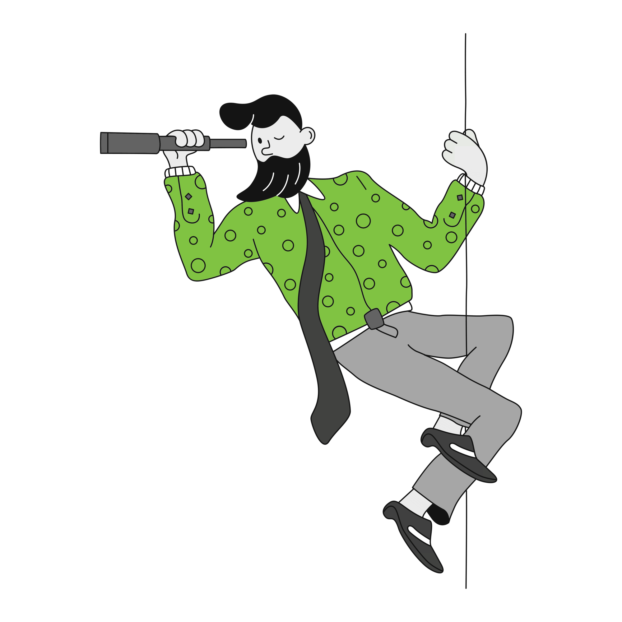 businessman chooses the direction of the business_SIMPLIFIED